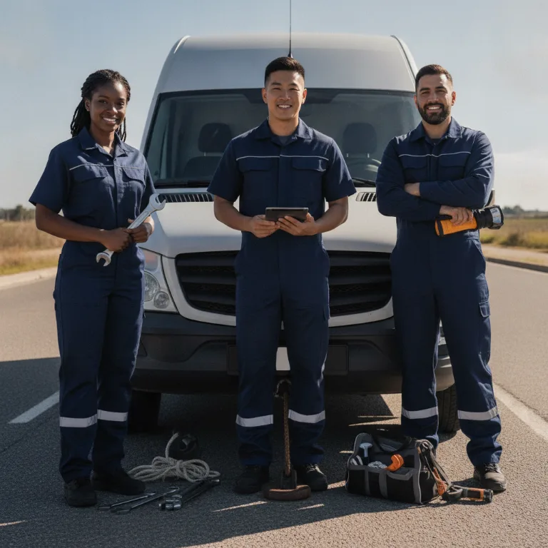 Car towing Union City
